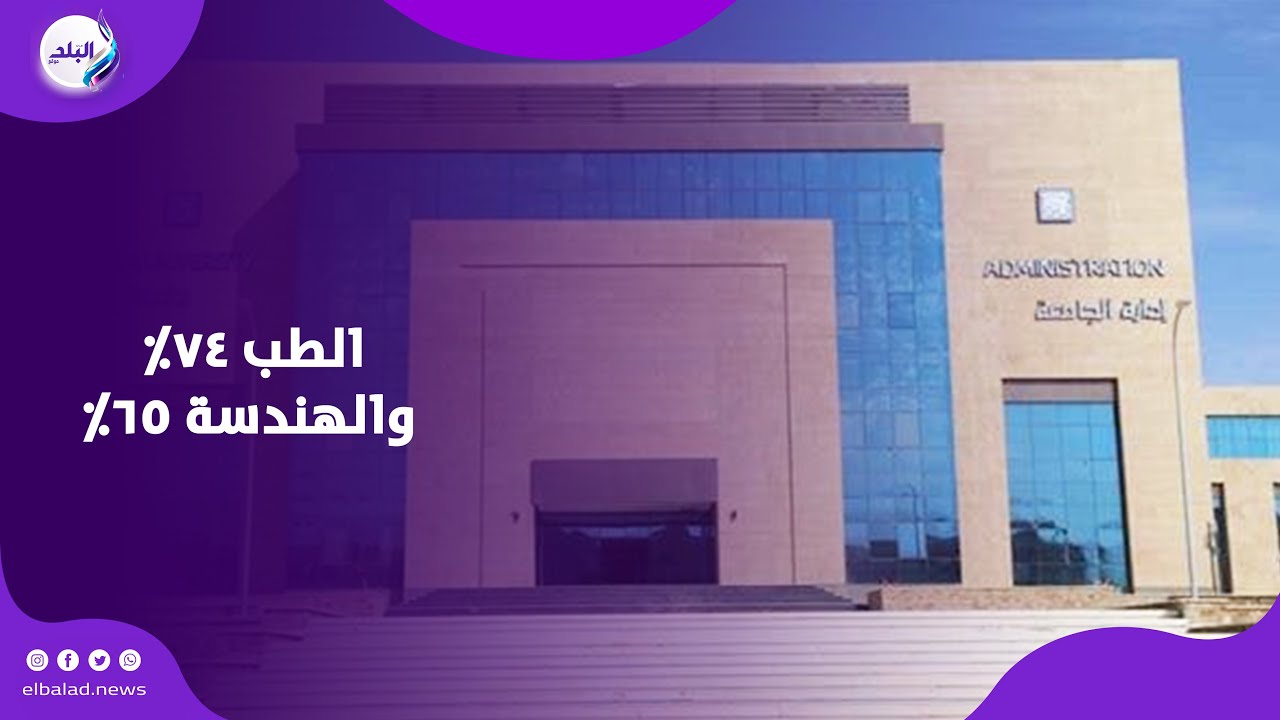 الطب ٧٤٪؜ والهندسة ٦٥٪؜ .. مؤشرات تنسيق الجامعات الخاصة والأهلية