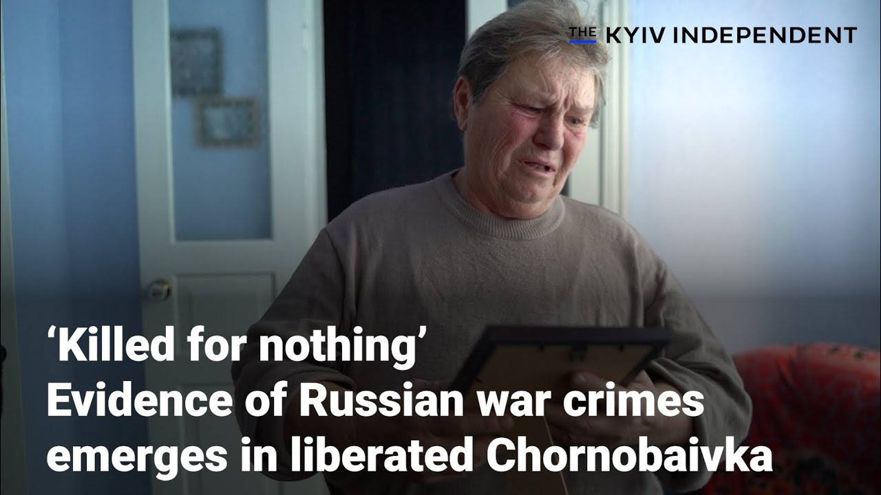 &lsquo;Killed for nothing&rsquo; &ndash; Evidence of Russian war crimes emerges in liberated Chornobaivka
