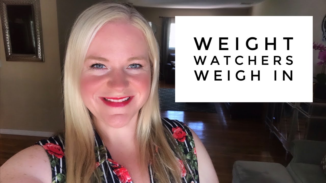 Weight Watchers Weigh In - How to Turn A Gain Around