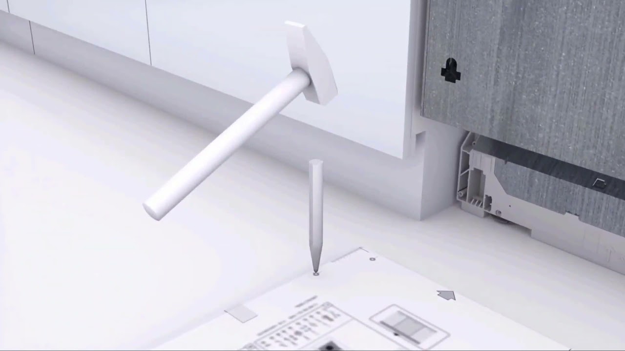 Montage Video inbouw vaatwasser van Bosch / Siemens
