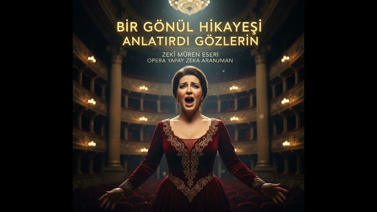 Zeki Müren Eseri Uşşak'tan OPERA'ya Dönüşümü | Bir Gönül Hikayesi Anlatırdı Gözlerin (AI Aranjman)