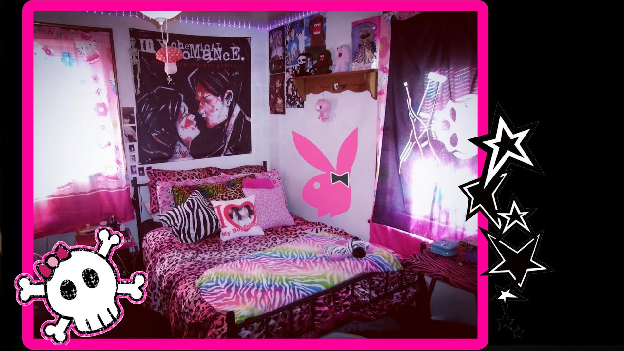 Mcbling / Emo room tour!!