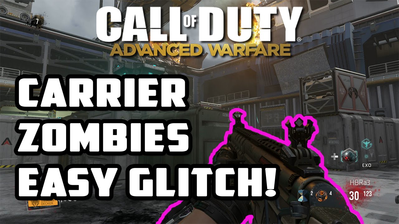 AW Z: Carrier Easy High Ledge Pile Up Glitch!