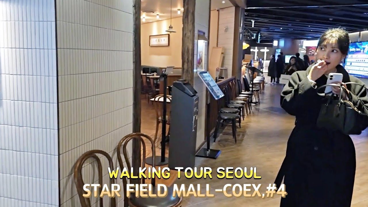 Strolling in a Nice 'Starfield Coex Mall', Vol.4, Seoul, South Korea