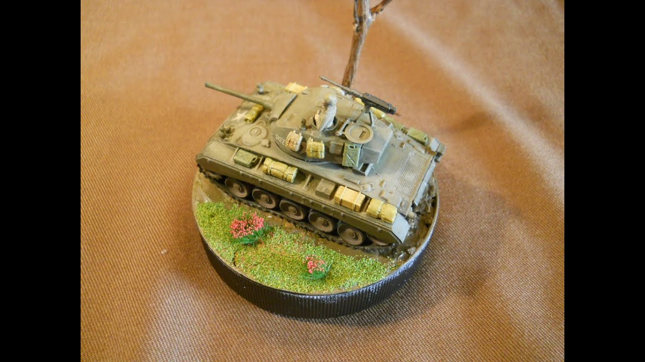 HASEGAWA 1/72 'CHAFFEE' M24 Light Tank - A Build In Pictures