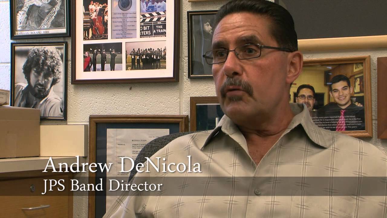 Grammy Award Nomination for JPS Band Director Andrew DeNicola