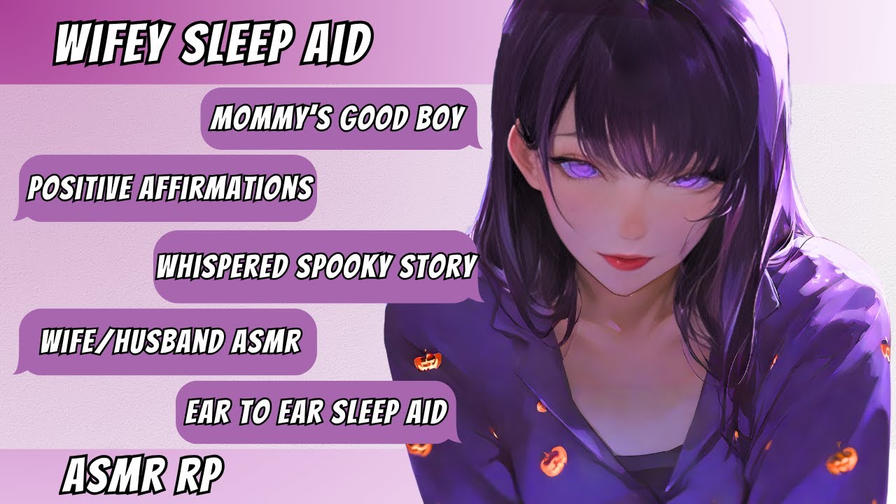 DROWNING IN GOOD BOY AFFIRMATIONS ON WIFEY'S CHEST | F4M | Sleep Aid ASMR | Heartbeat | Hair Play