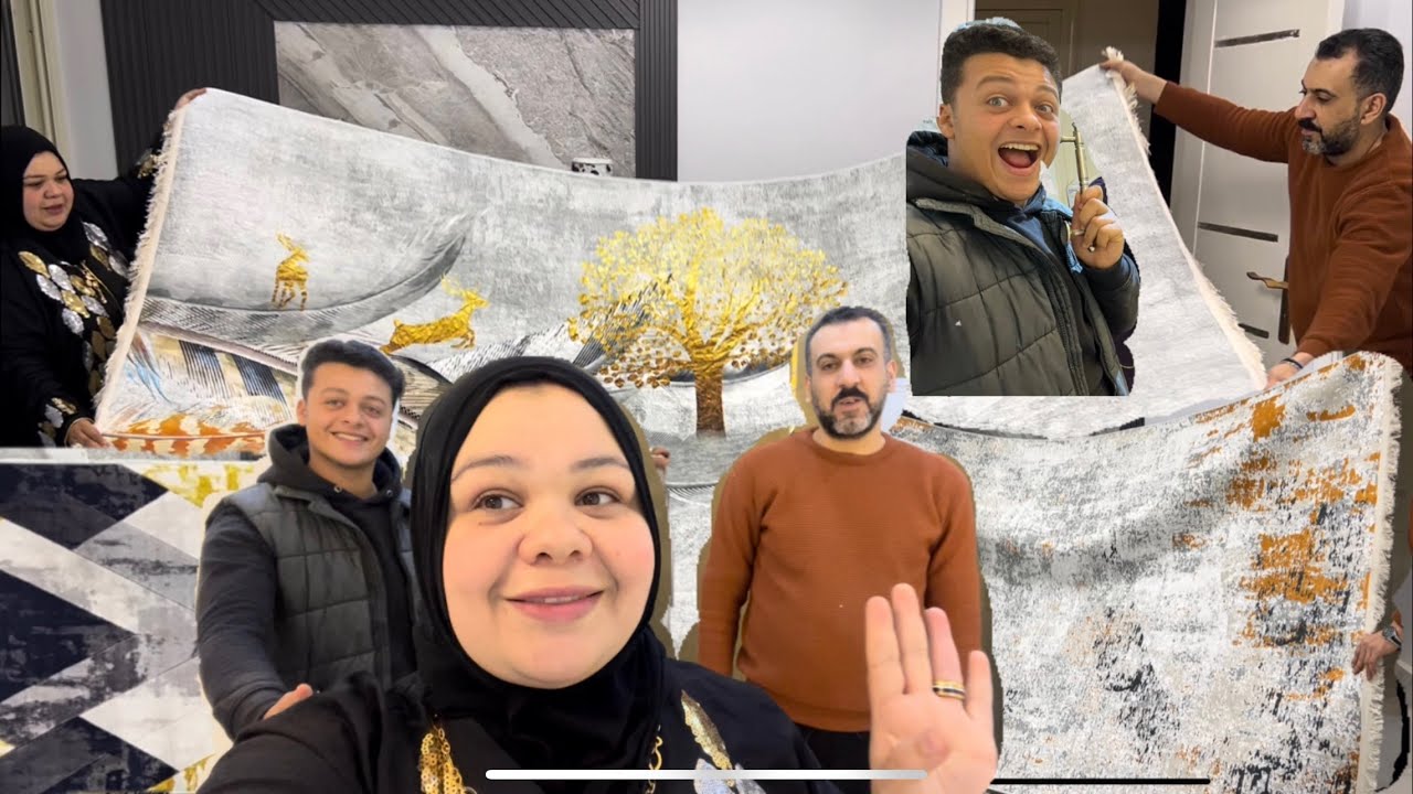 ام جني مبروك سجاد الشقه الجديده🥰