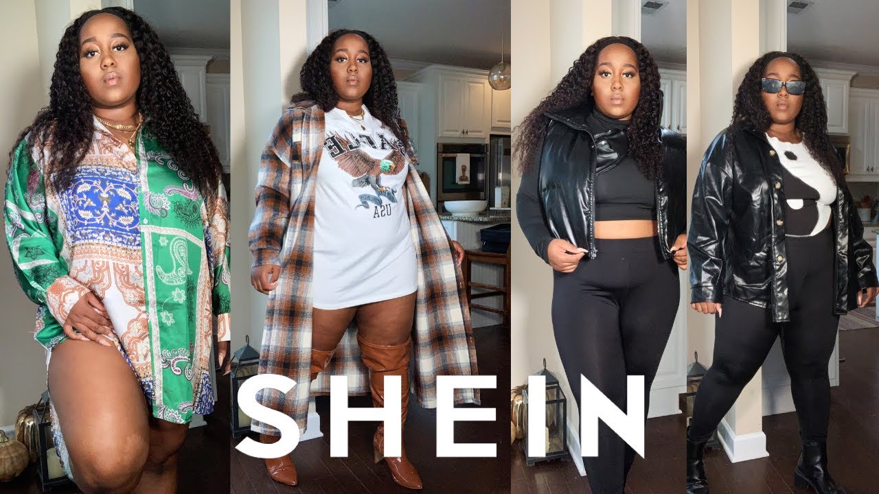 Shein Plus Size Winter Haul + Putting Outfits Together | Candace Sinclaire