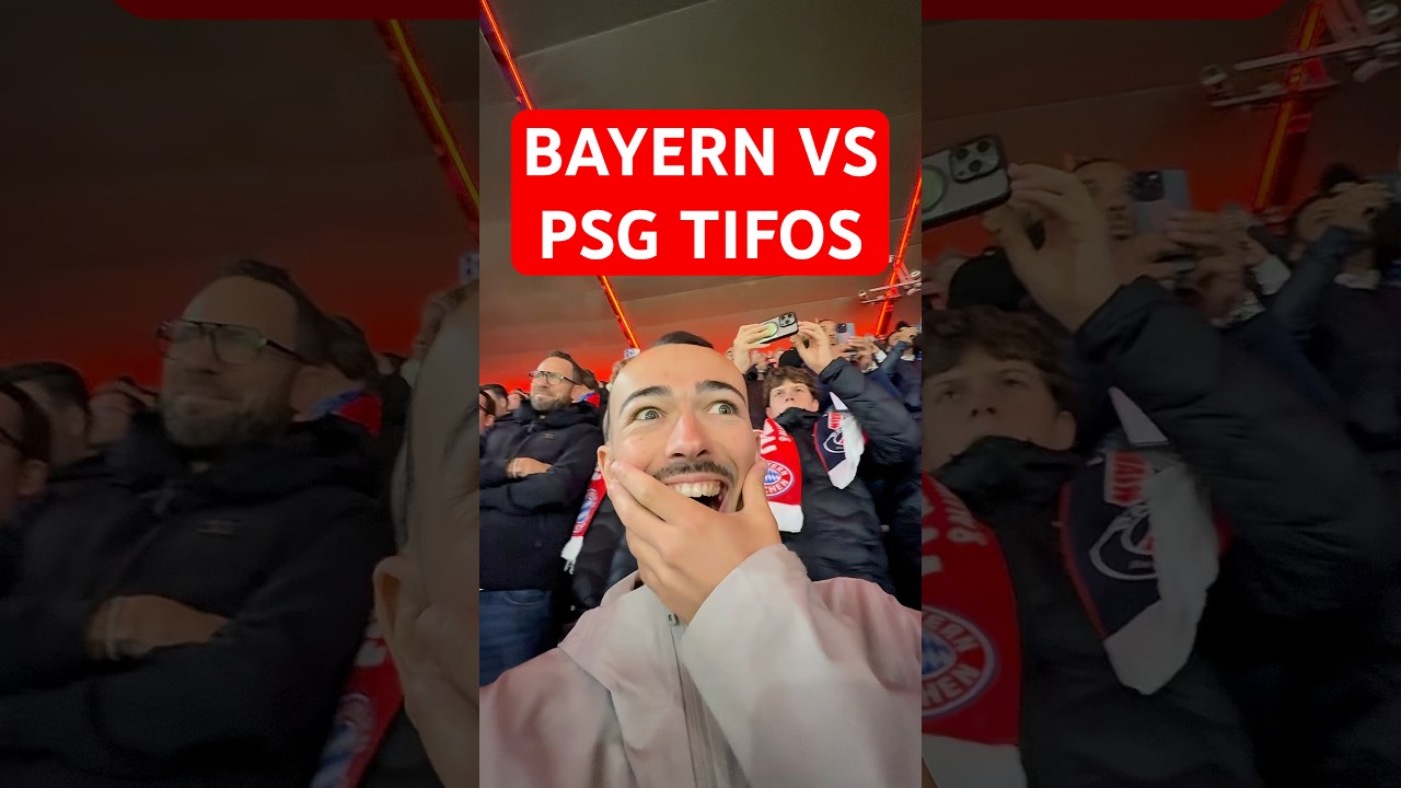 Лучший способ начать матч Лиги чемпионов 🖼️😍 #bayern #psg #football