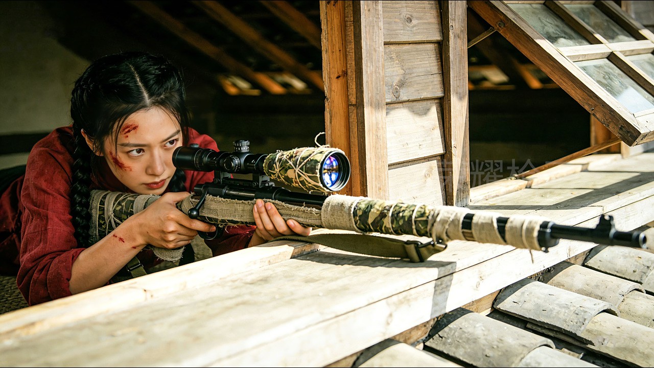 狙擊電影！村姑竟是頂尖狙擊手，精準爆頭十位敵軍狙擊精銳！ ⚔️ 抗日 MMA | Kung Fu