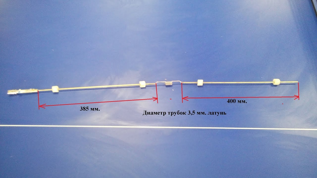 Базовая антенна 5/8 на 144/430 мГц из Китая.