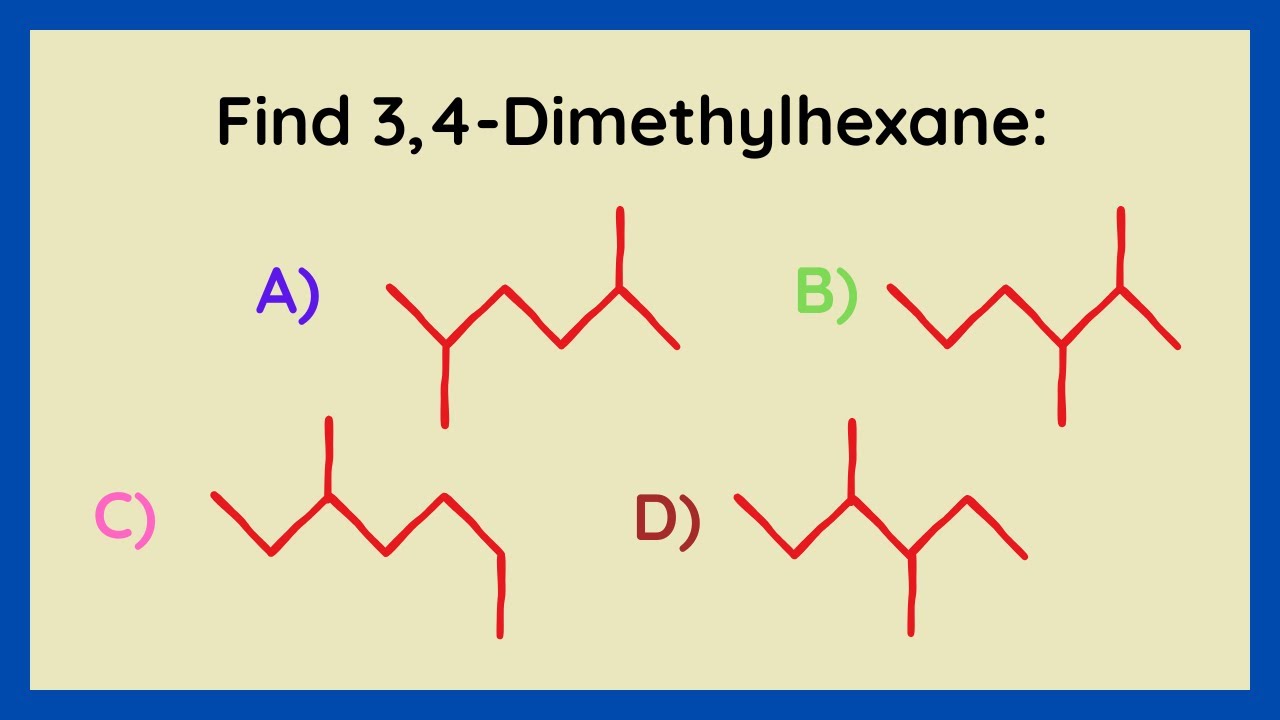 Which of These Molecule Structures Fits This IUPAC Name?