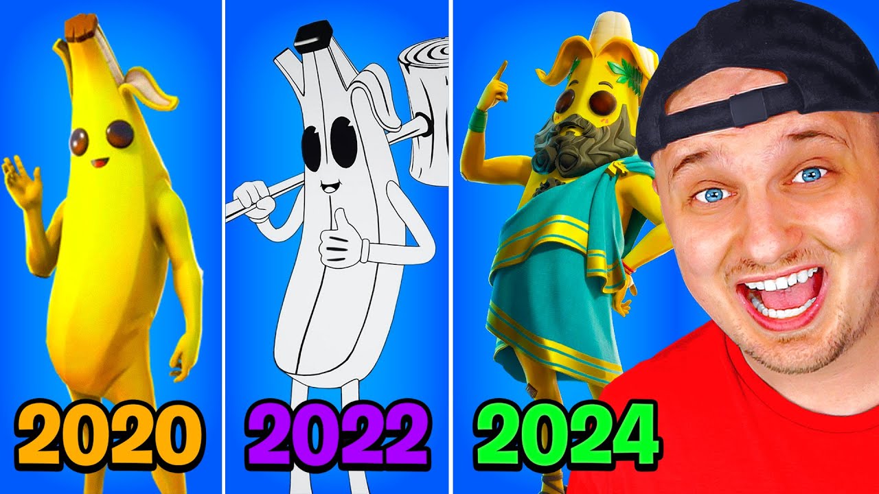 EWOLUCJA BANANKA W FORTNITE