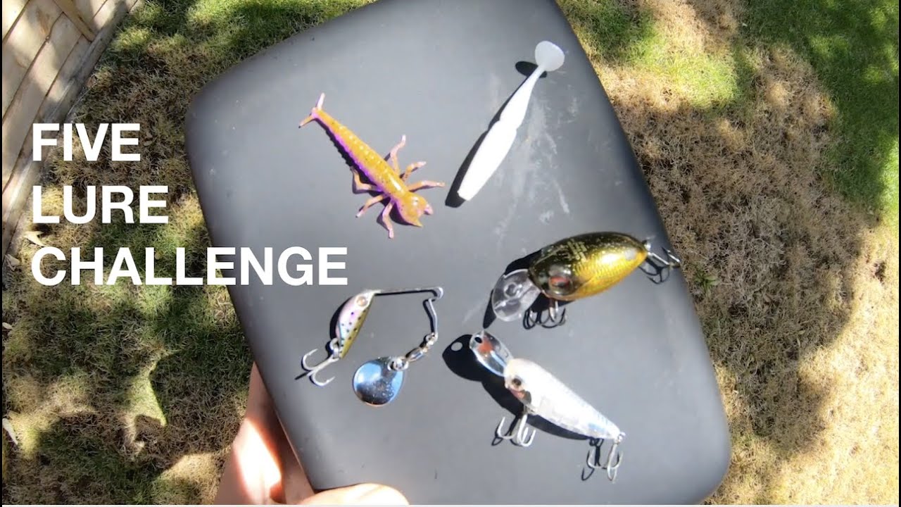 STREET FISHING in London - FUN 5 Lure Challenge!!