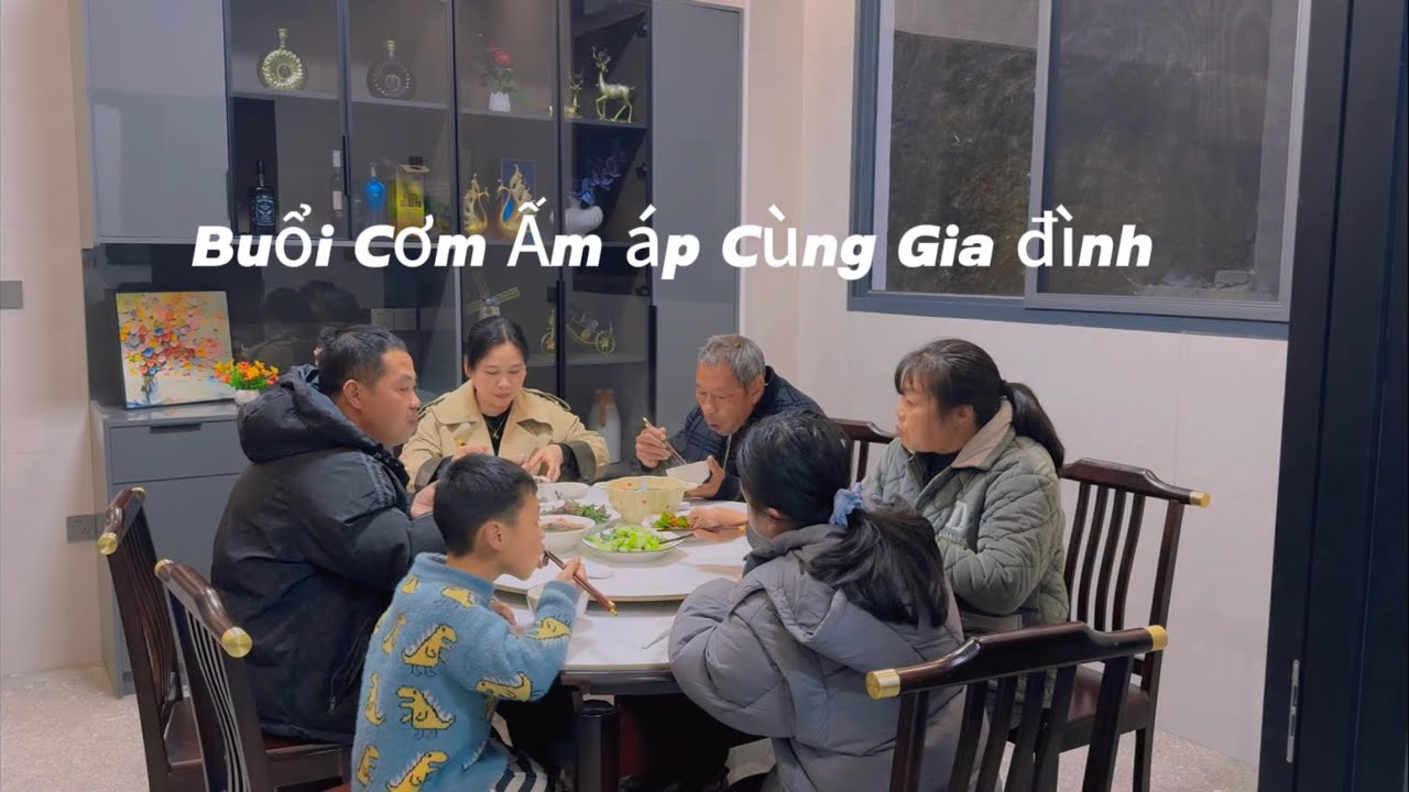 Dâu Việt Nấu Bữa Cơm Tối 4 Món Cùng Gia Đình Ăn.