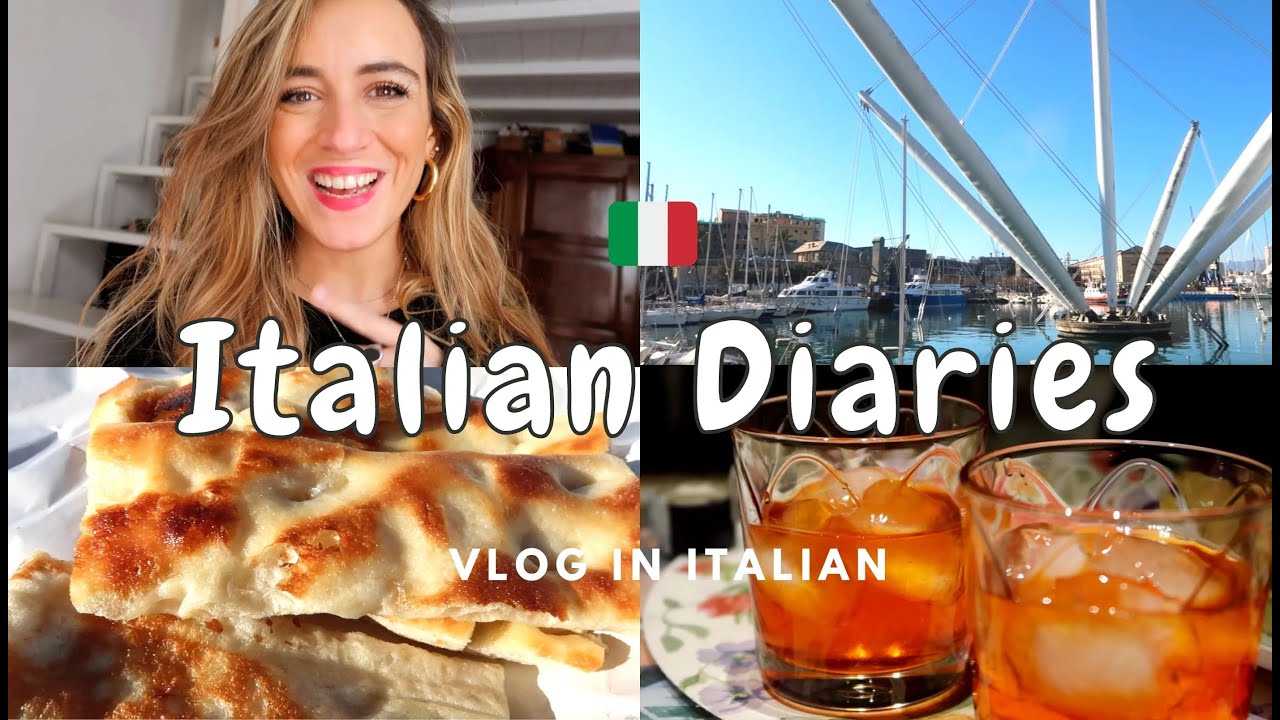 [sub] Italian Diaries | Genova vlog, Historical centre, i vicoli, focaccia and more!