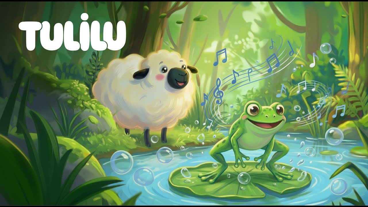 Zielona Piosenka Żabki 🐸💚 | Ekologia dla dzieci | Tulilu