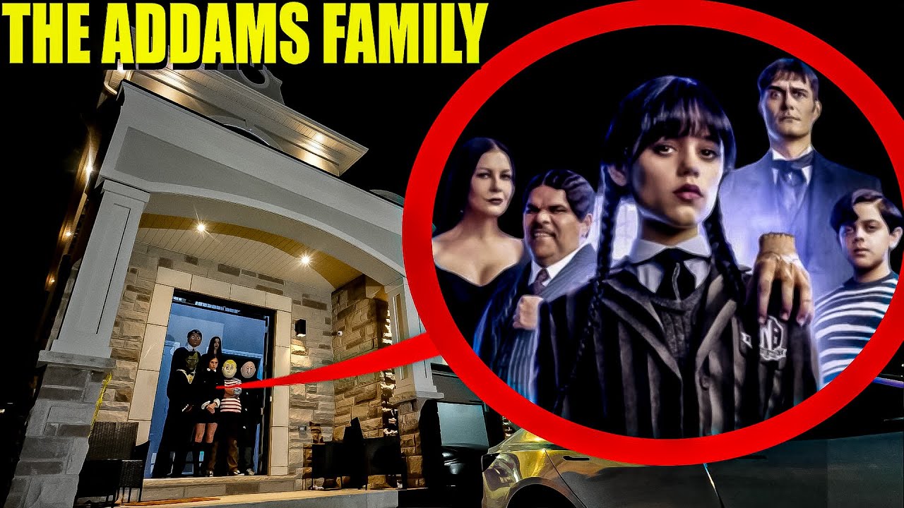 IF YOU EVER SEE THE ADDAMS FAMILY OUTSIDE YOUR HOUSE, RUN! (WEDNESDAY ADDAMS EXPOSED US)