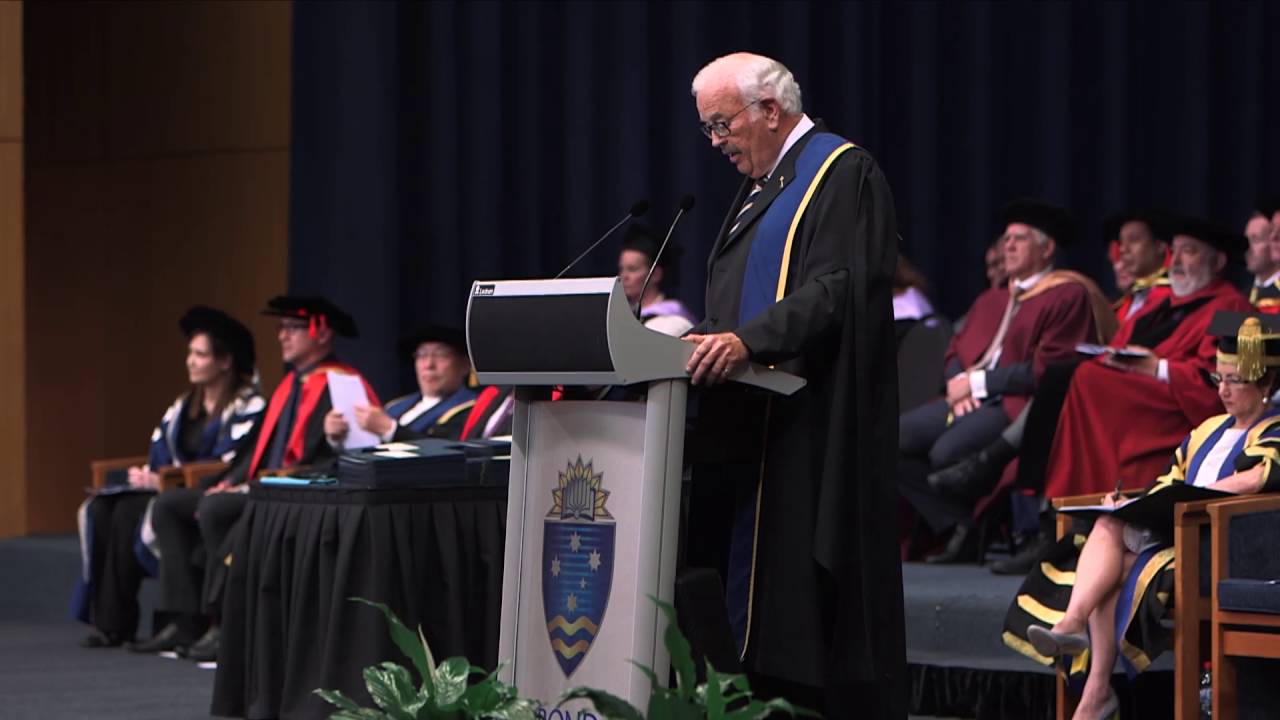 Bond University Graduation Ceremony October 2016 - Business & Law