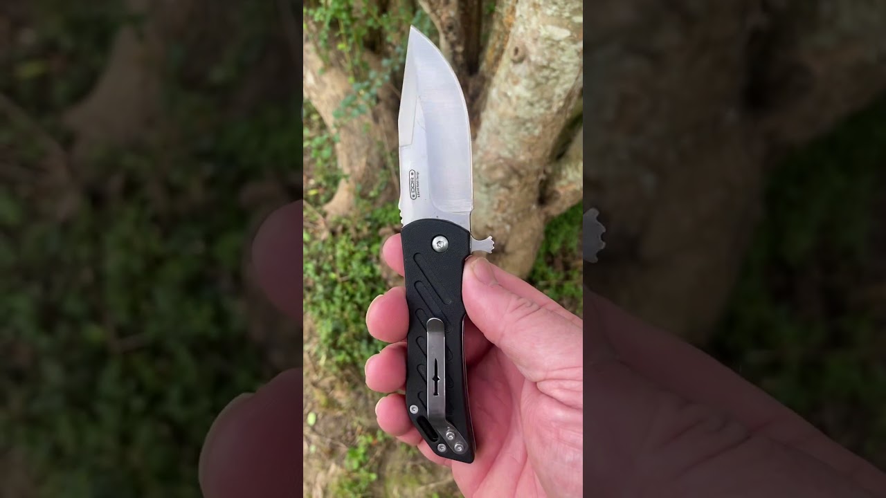 Camillus Dominator Flipper Liner Lock Black Shutter Proof Handle And Clip