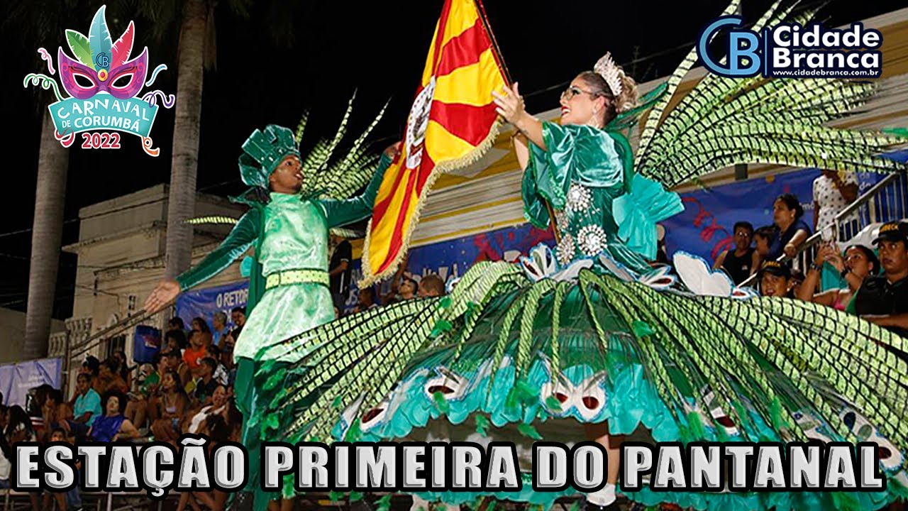 Desfile das Escolas de Samba Corumbá MS 2022 - Estação Primeira do Pantanal