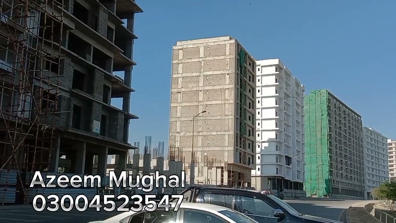 Liberty Residency 1 and 2 Bed Apartment and commercial shop Bahira Twon Karachi