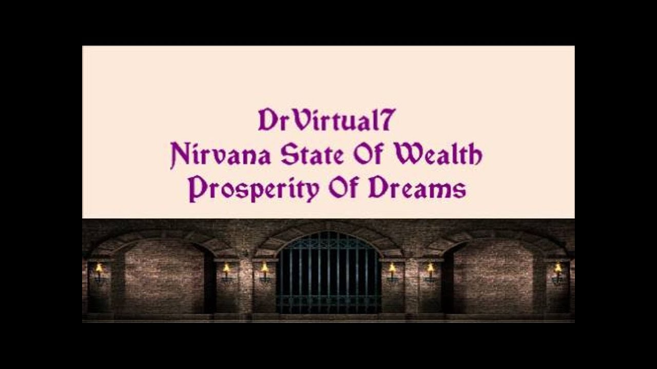 Nirvana State Of Wealth Prosperity Of Dreams Subliminal