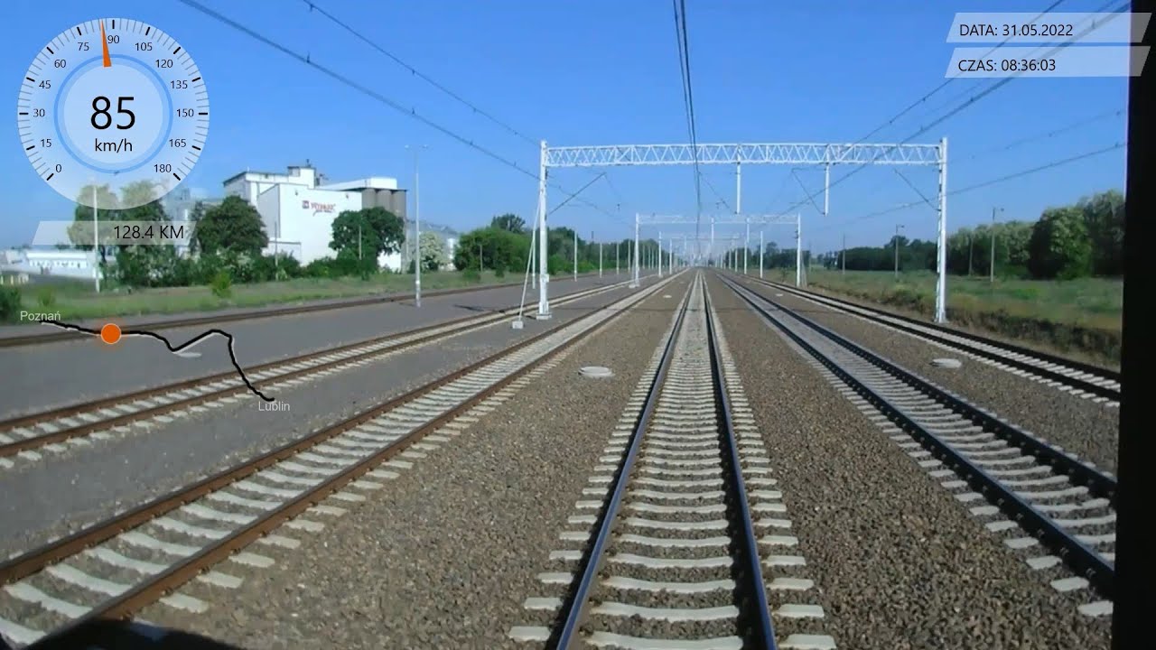 [Rearview] POZNAŃ GŁÓWNY - LUBLIN GŁÓWNY - | IC 