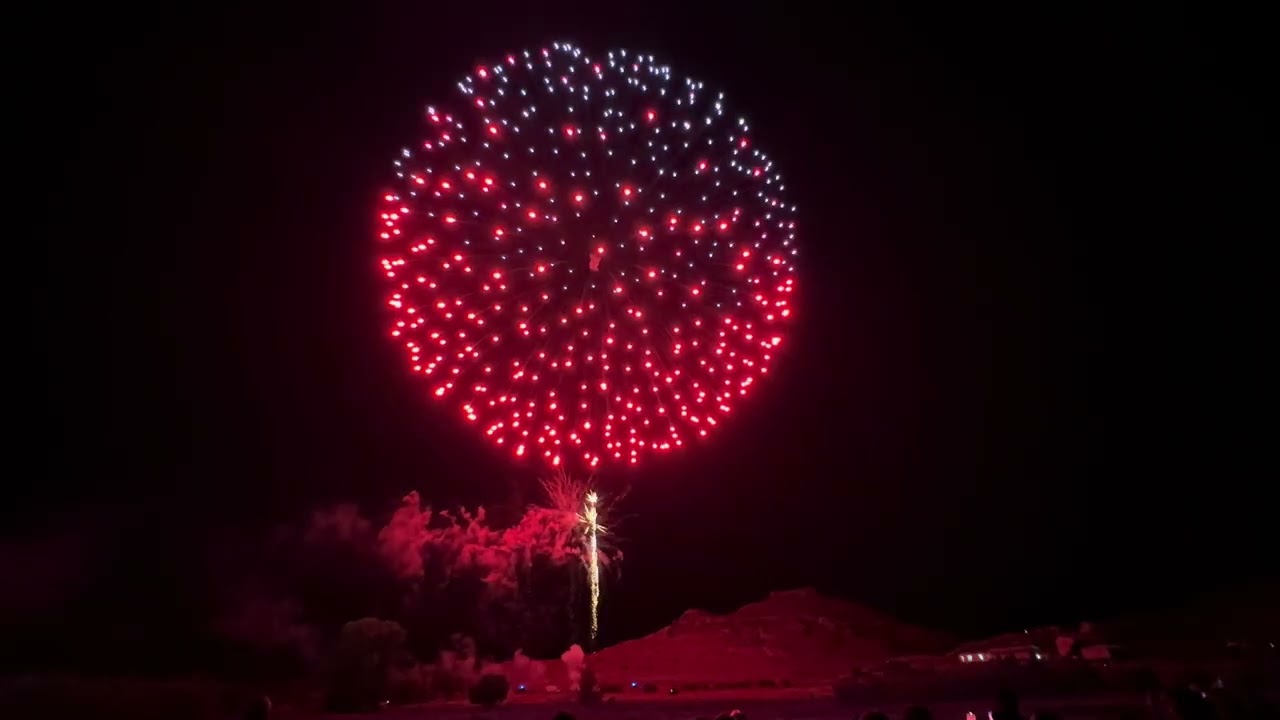 Spettacolo Pirotecnico Santa Vitalia 2024 Serrenti