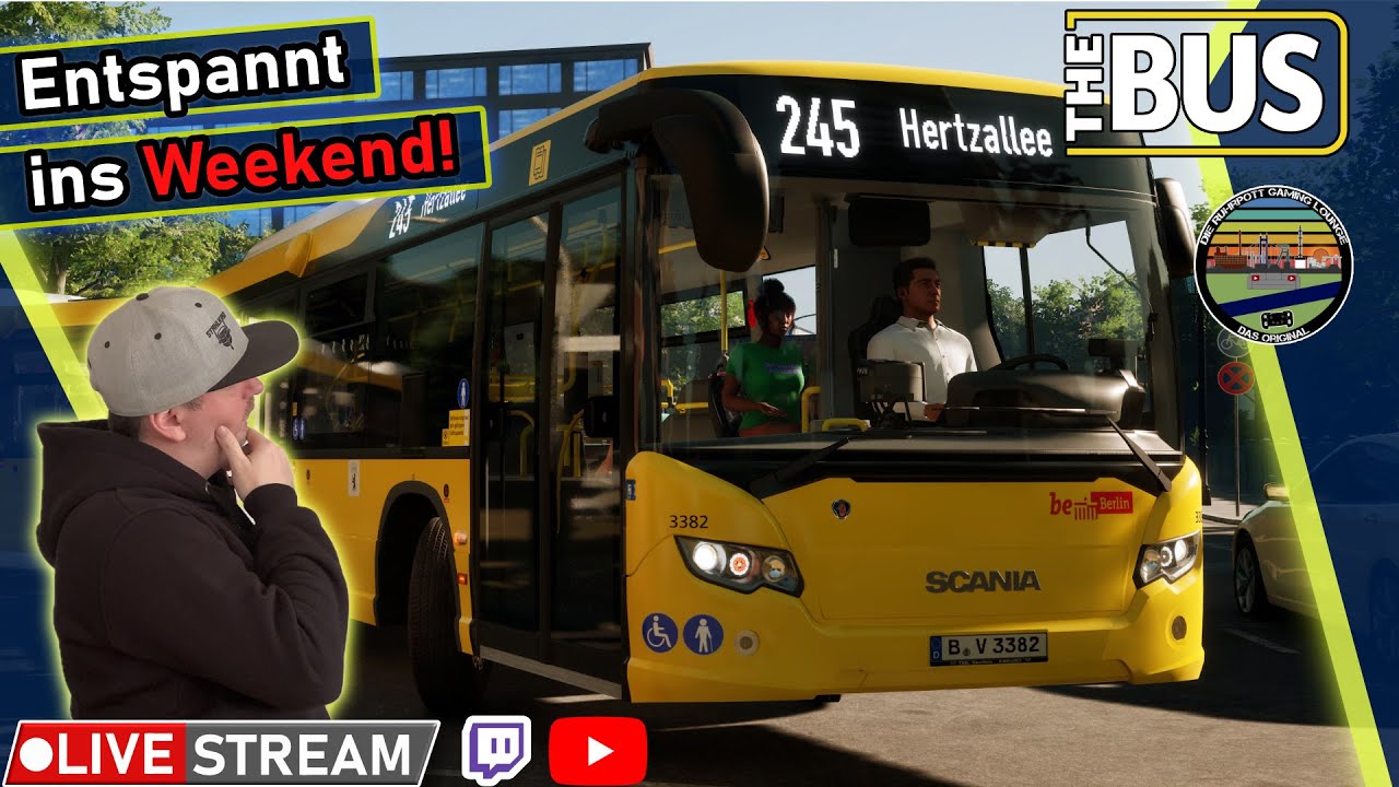 🔴 Entspannter spontaner The BUS Stream! Test des neuen Audiosetups | 