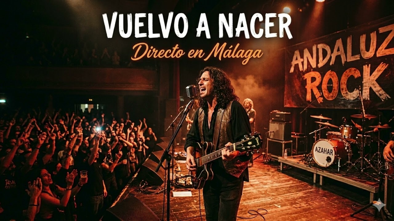 AZAHAR - Vuelvo a Nacer (Rock Andaluz) 🌹