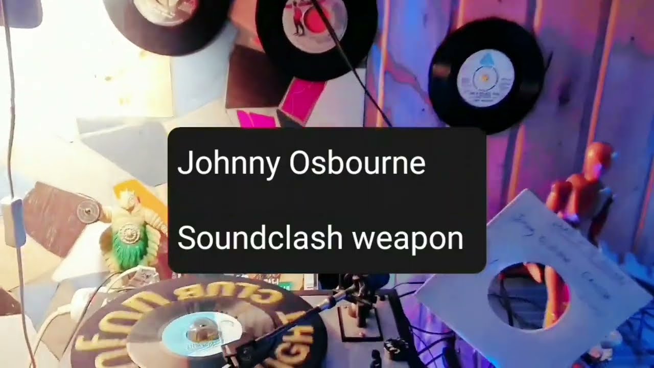JOHNNY OSBOURNE - Gangsta sound - Death in the arena riddim- Soundclash weapon