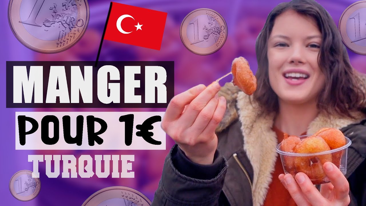 JE MANGE QUE DES TRUCS À 1€ EN TURQUIE ! Trop bon... ÉPISODE 1- Claire