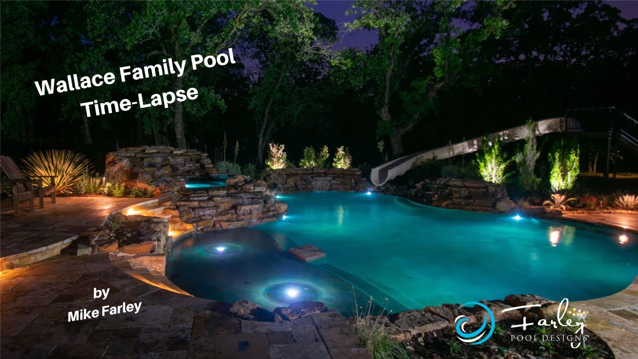 Wallace Family Pool Time-Lapse by Mike Farley
