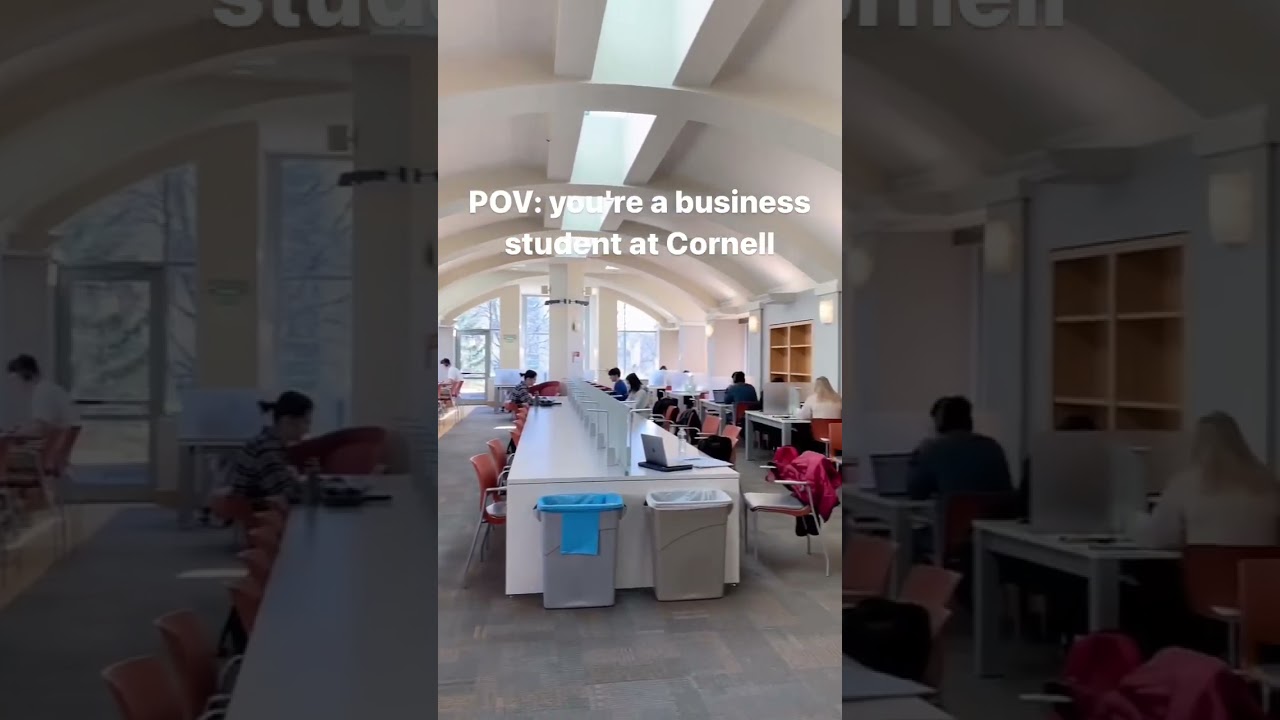 POV: you're a business student at Cornell