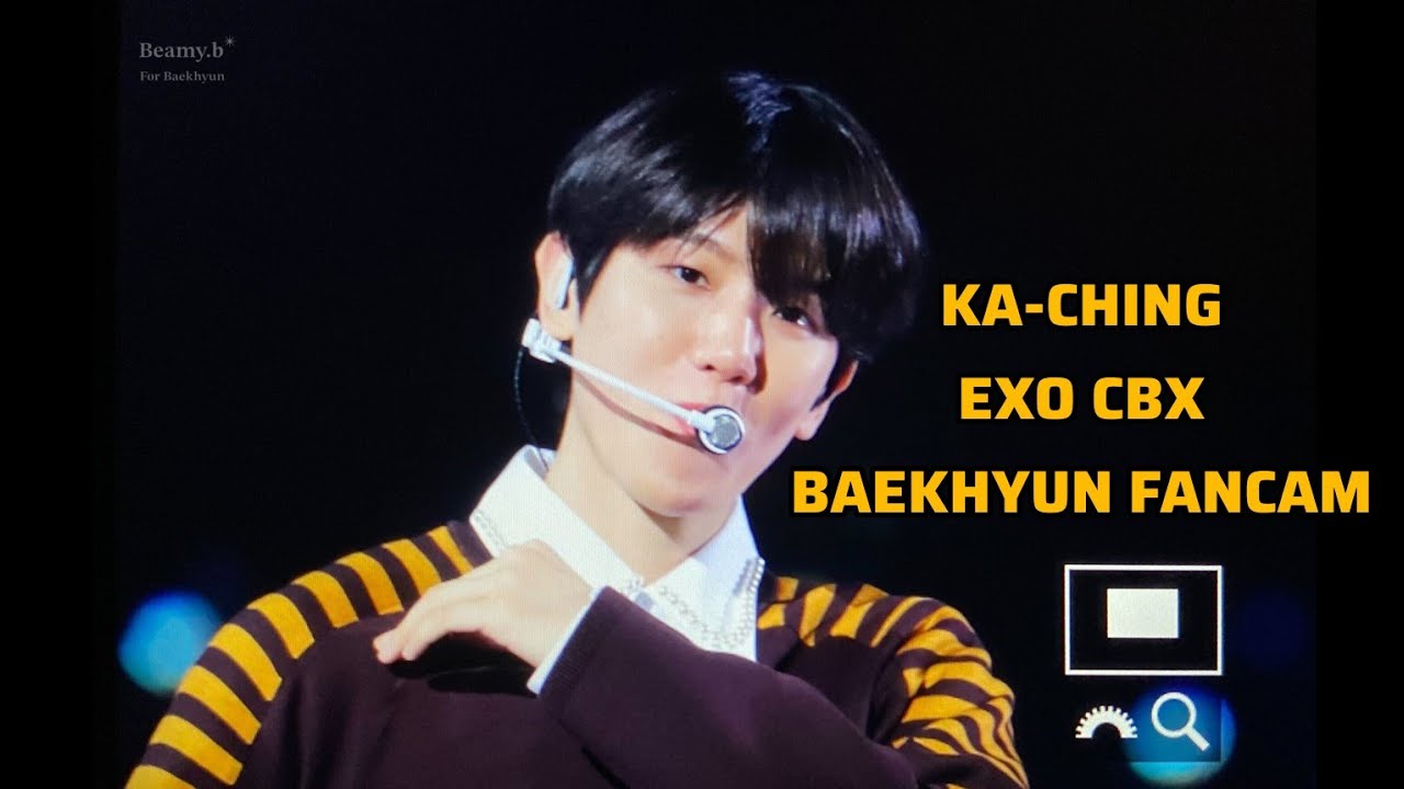 Exo CBX- Ka Ching || Baekhyun fancam || 250208 || CBX fanmeet - Get Set Go  (Japan)