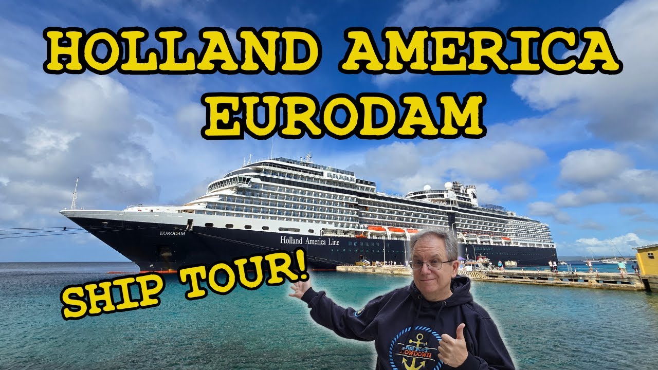 Тур по судну Holland America Eurodam в 2025 году!