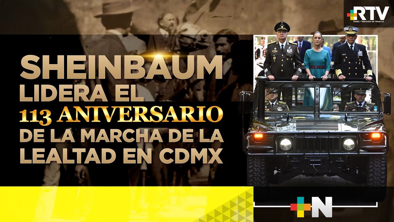 Marcha de la Lealtad 2026: llamado a la unidad nacional desde el Zócalo | RTV Noticias