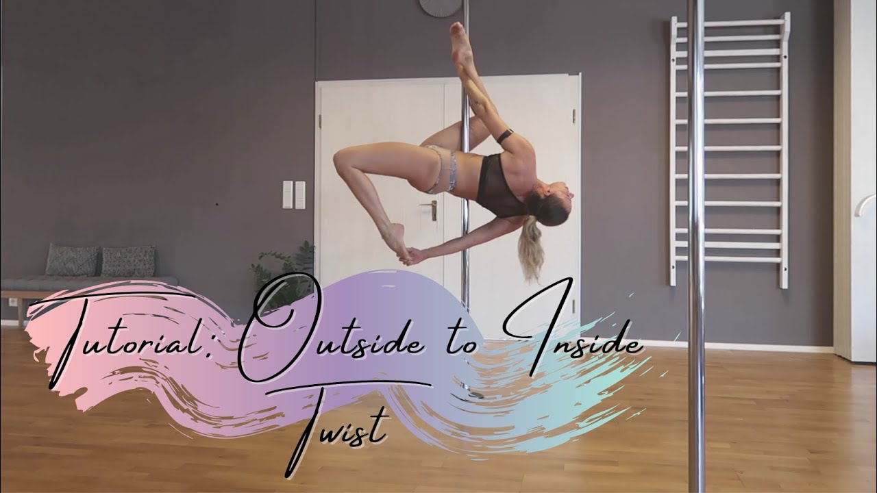 Inside to Outside Twist #pdinside #poledance #poledancetransition