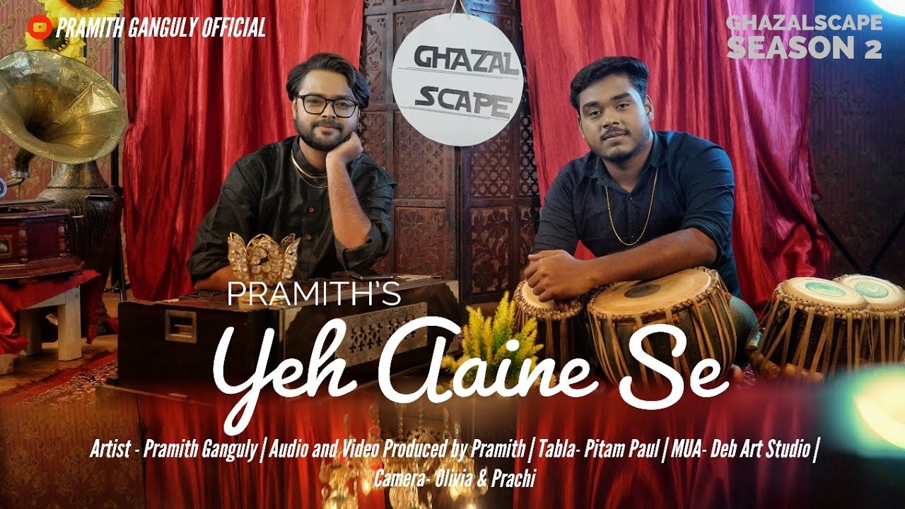 Yeh Aaine Se | Pramith Ganguly Ft. Pitam | Tribute to Hariharan ji | GhazalScape S2