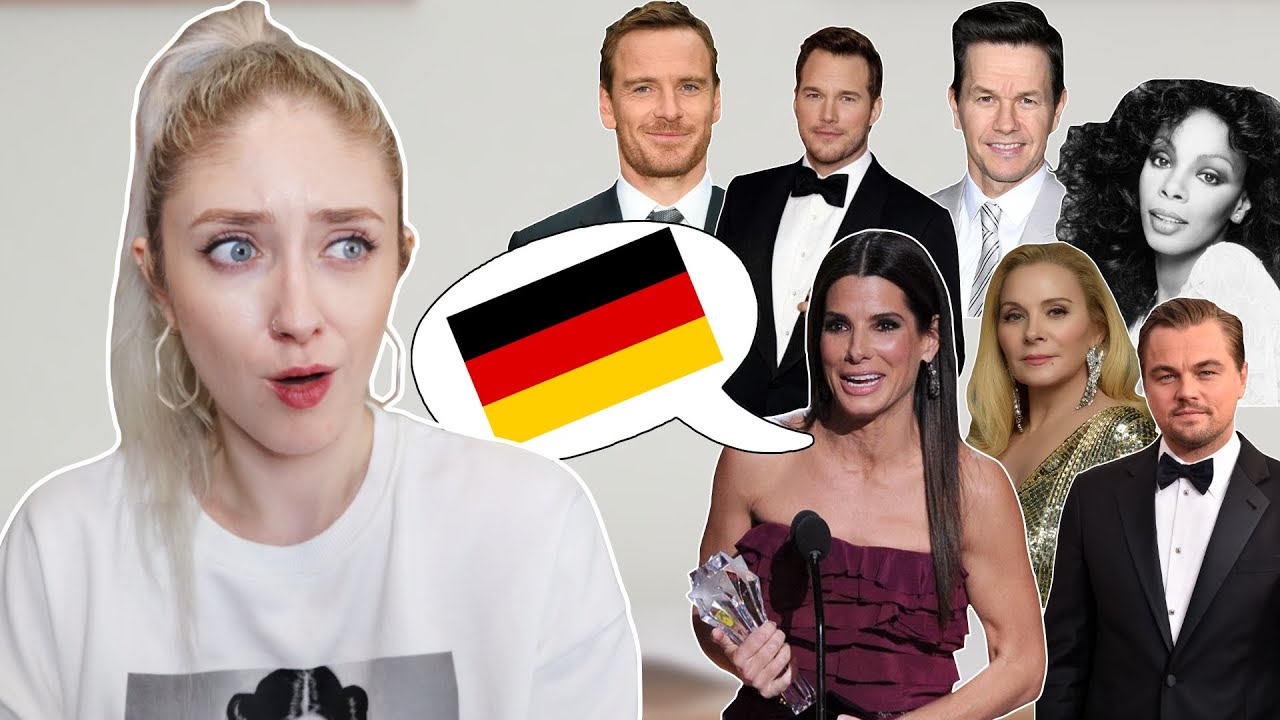 🤯 REACCIONO a FAMOSOS de HOLLYWOOD hablando ALEMÁN