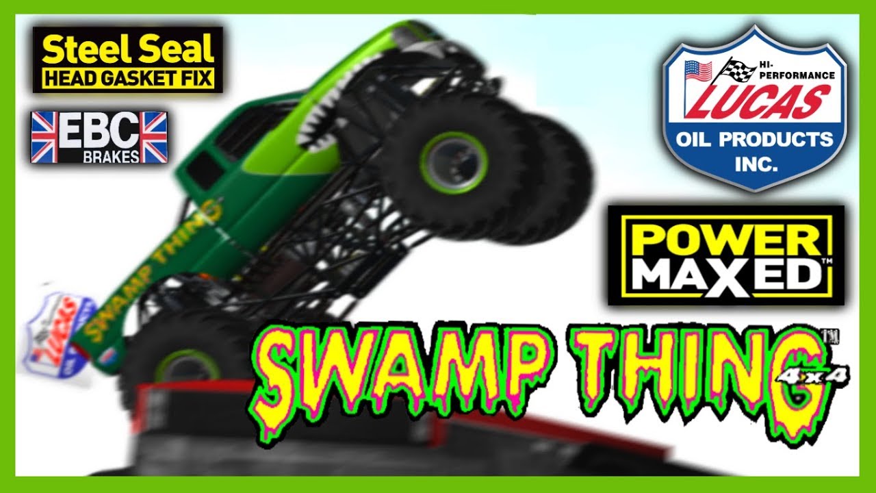 Swamp Thing Monster Truck Freestyle - Rigs Of Rods