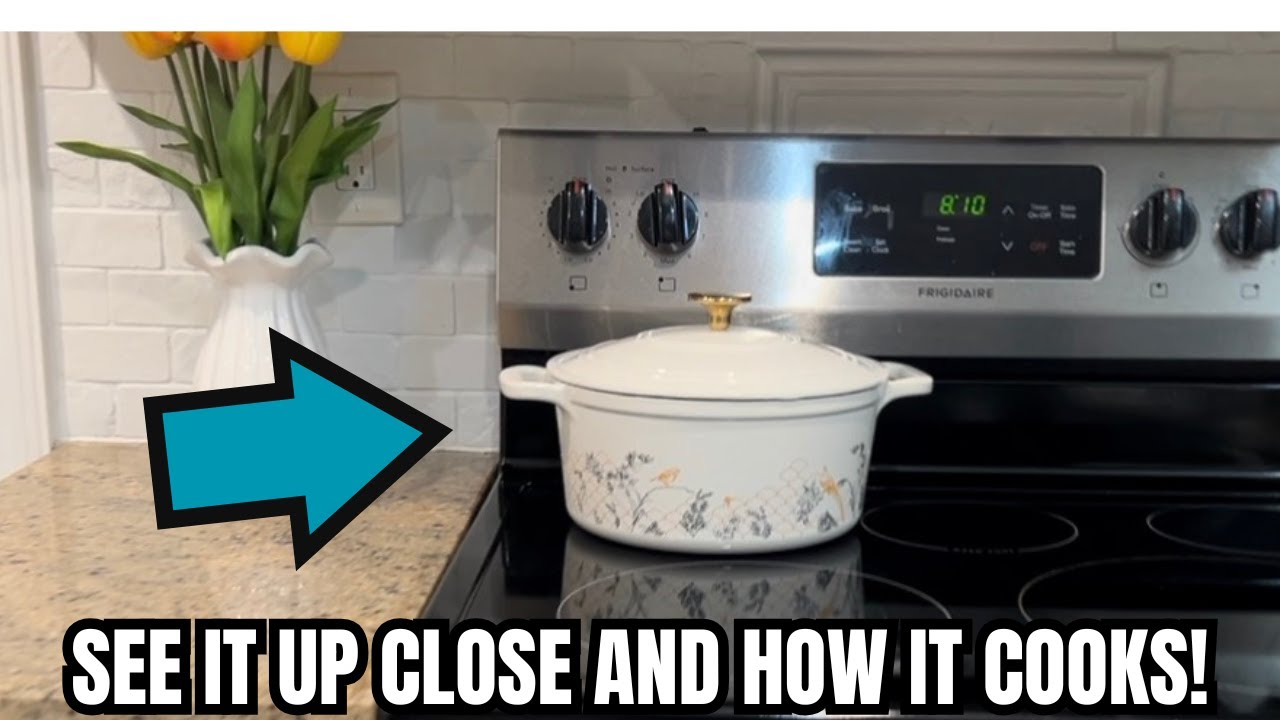 See me unbox and cook with this dutch oven.  My honest thoughts!