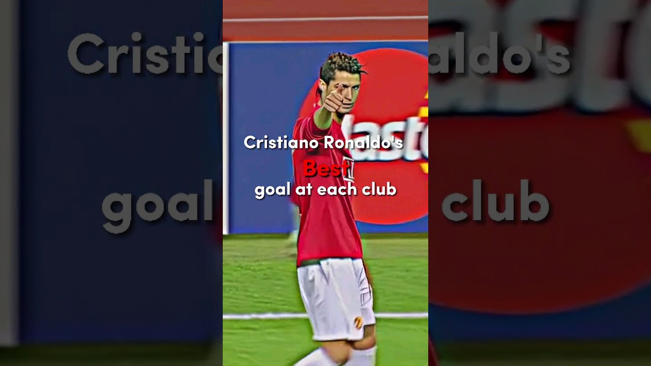 Cristiano Ronaldo's best goal at each club - Part 1