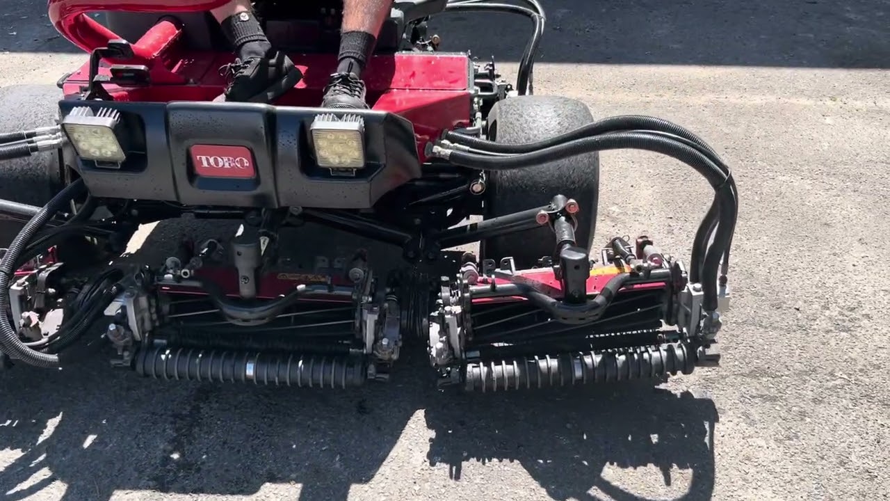 Toro 3550, Used Reelsmaster mower Australia