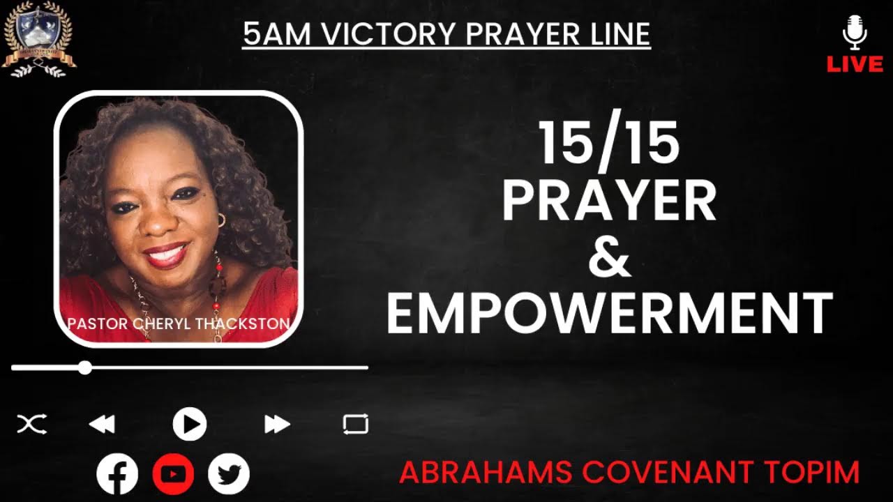 15/15 Prayer and Empowerment 1-9-26