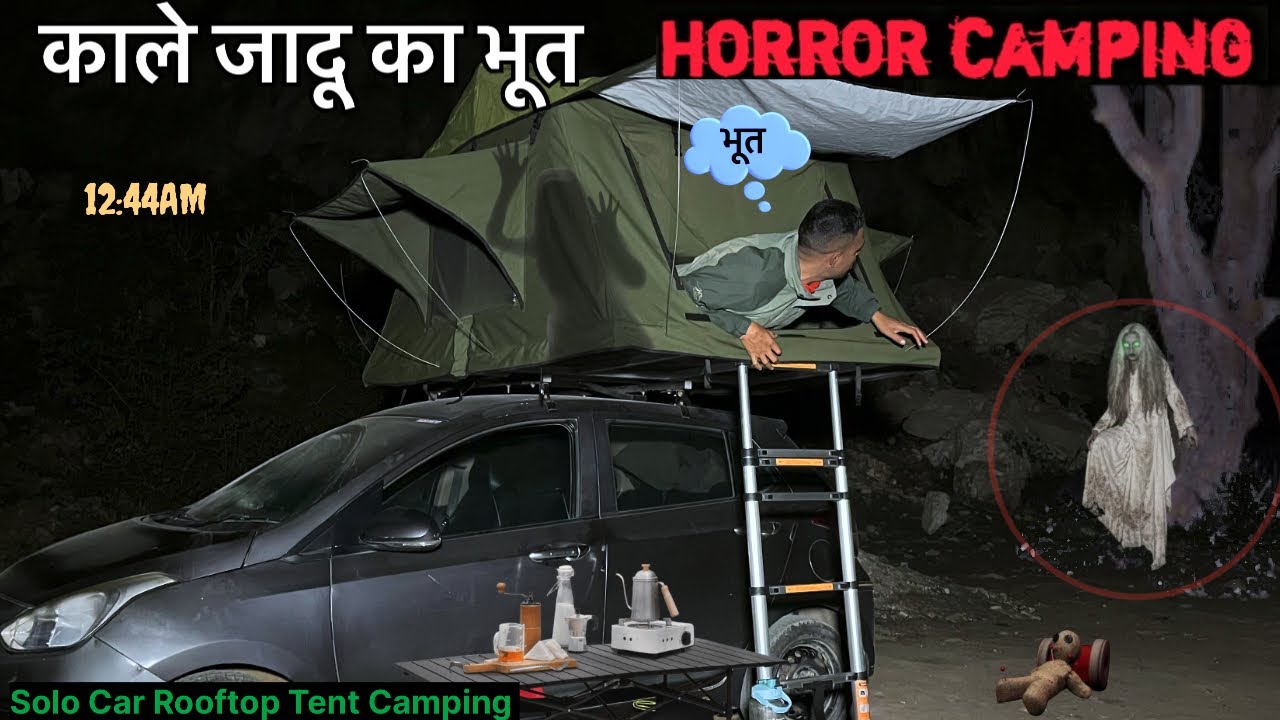Solo Night Camping In Haunted Place Challenge gone wrong Solo Jungle Horror CampingvlogVideo India 