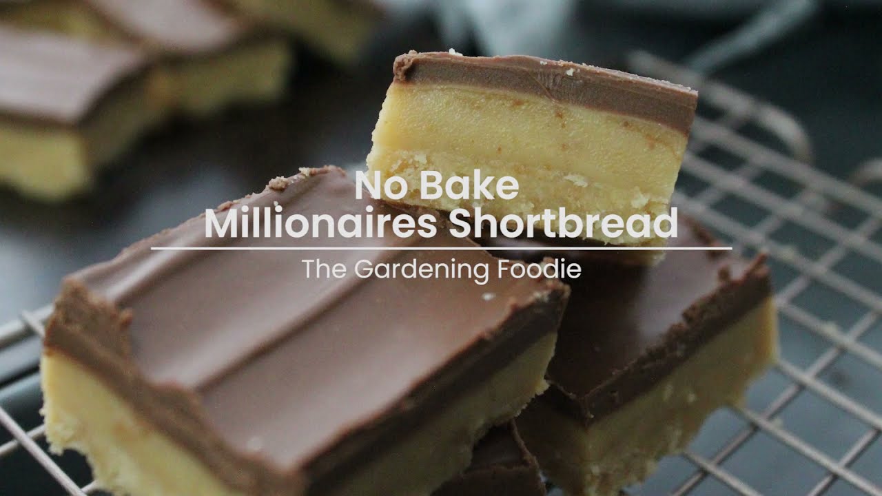Flop proof No bake Millionaires Shortbread 6 ingredients