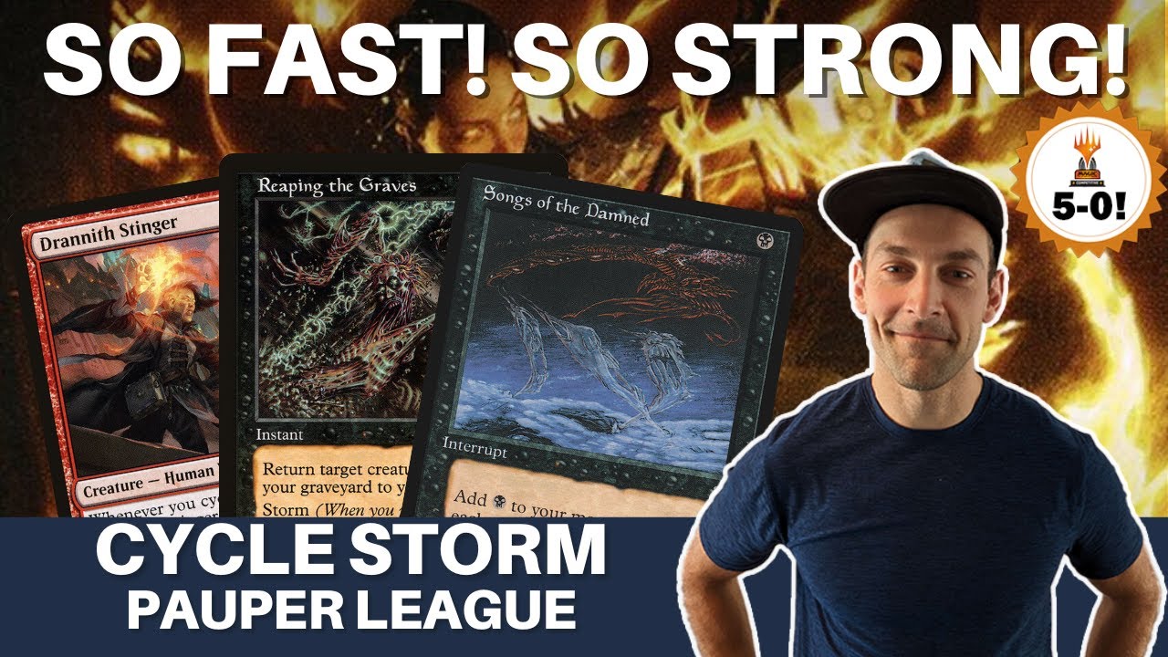 THE BEST PAUPER STORM DECK! Cycle Storm is extremely strong, as shown by me getting another TROPHY!